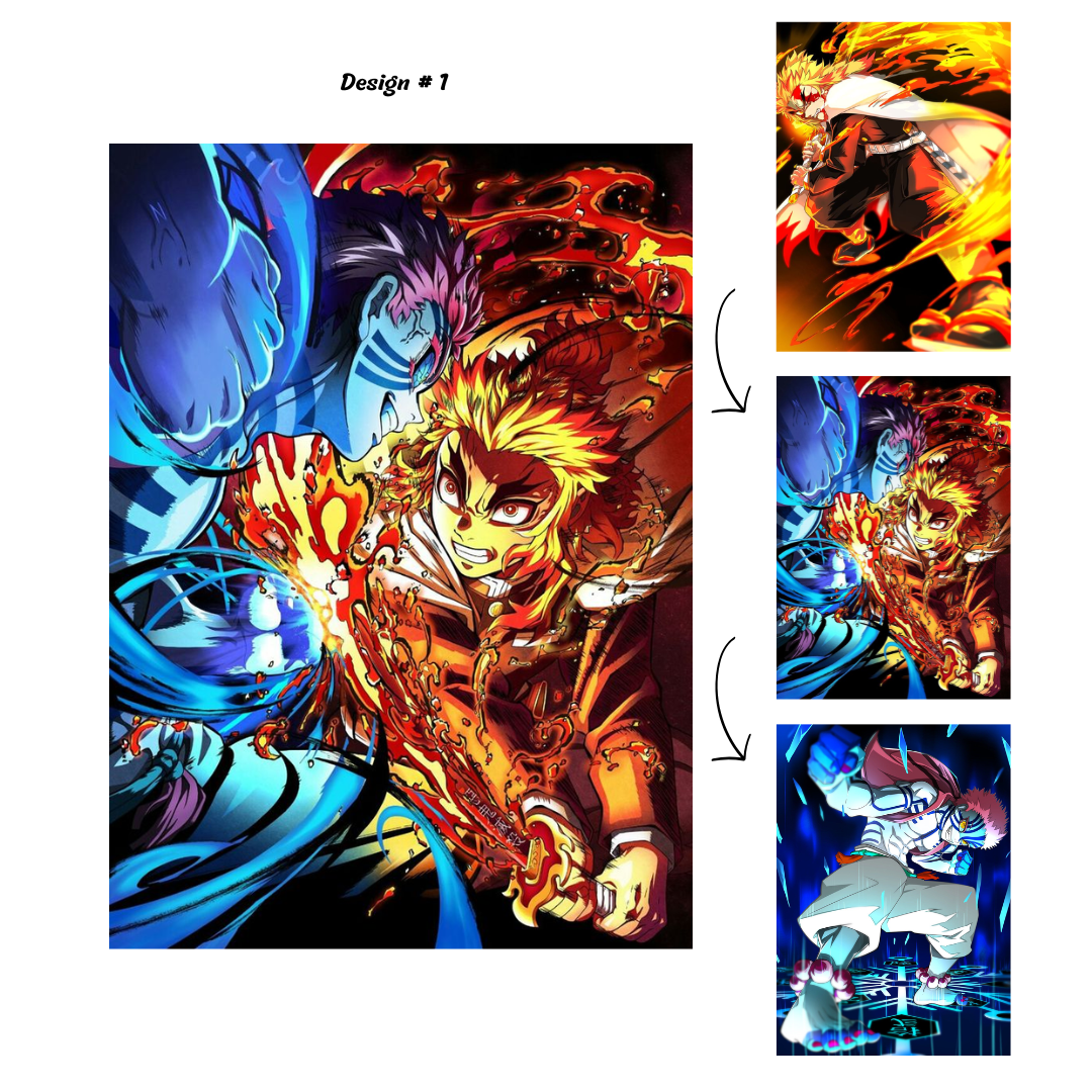 KNY 3D Lenticular Posters