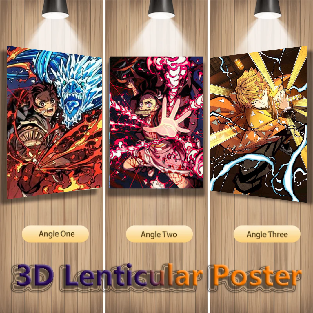 KNY 3D Lenticular Posters